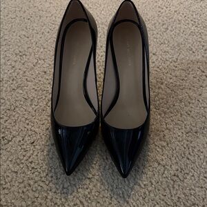 Stuart Weitzman Glossy Black Heels